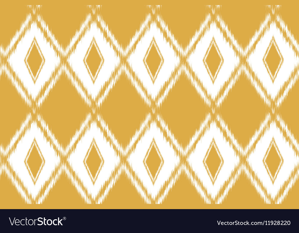 Seamless pattern tribal art ikat