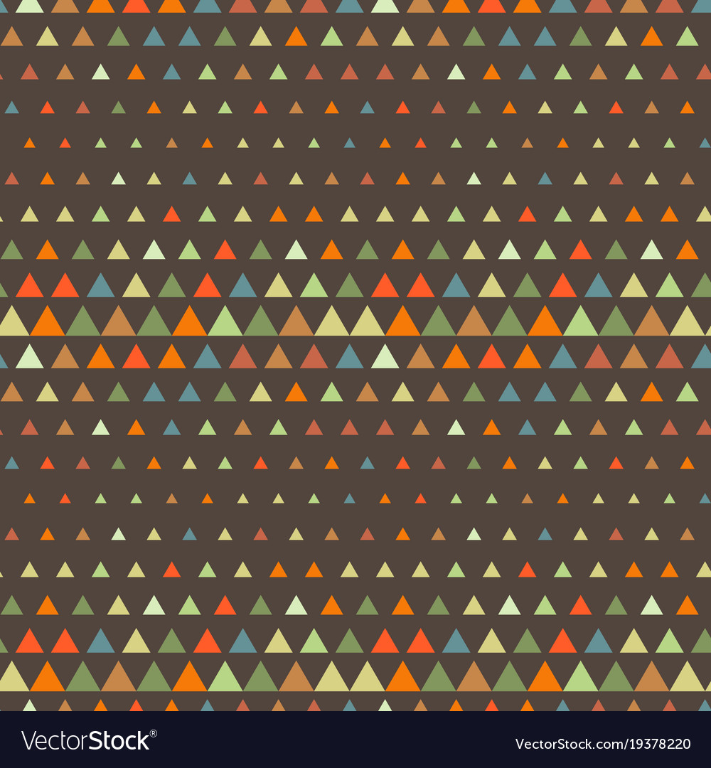 Seamless triangle halftone gradient pattern
