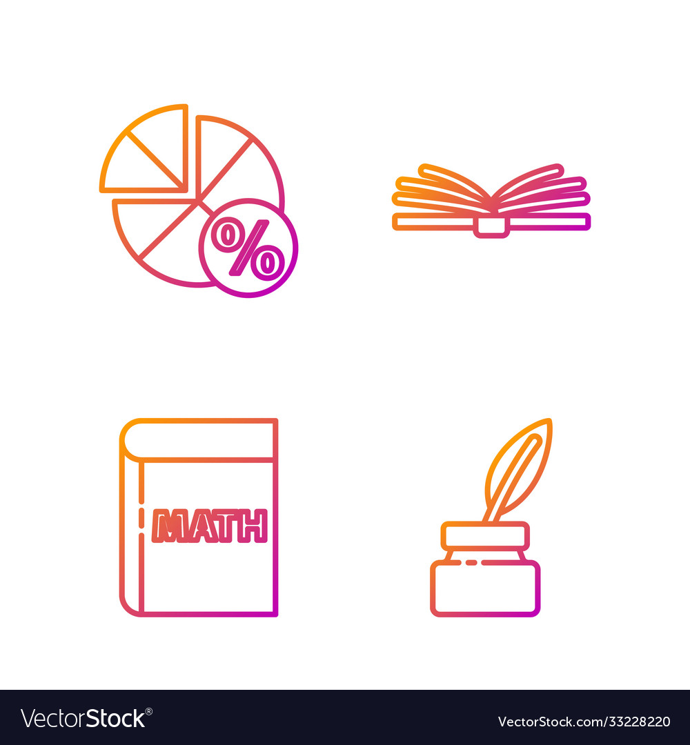 Set line chalkboard triangle math equation Vector Image