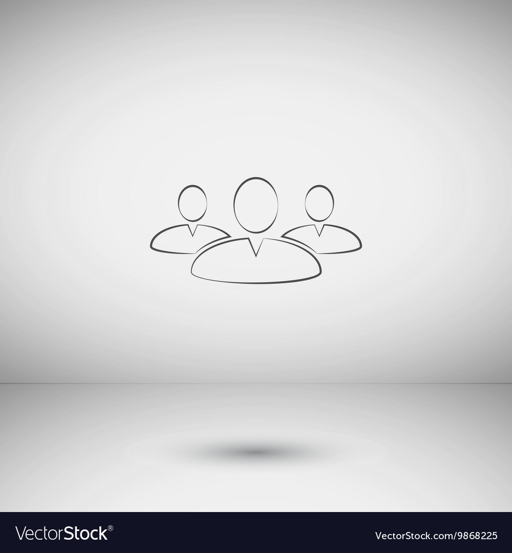 Add new user account flat icon for apps