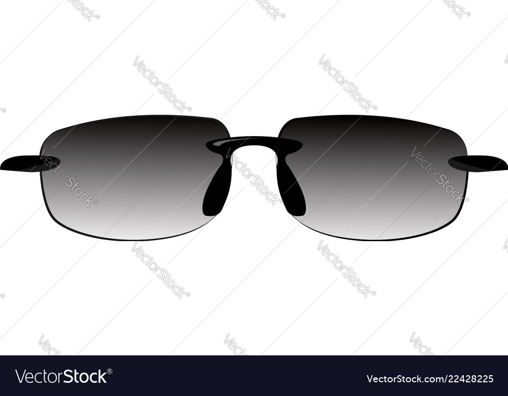 Black sport sunglasses