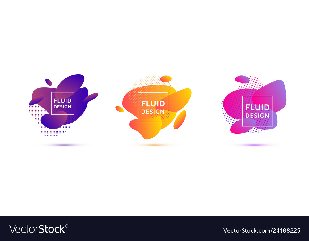 Colorful Abstract Shapes & Gradient Elements