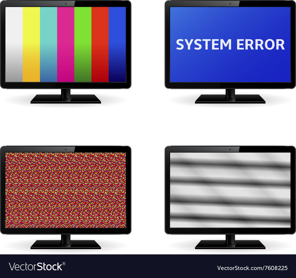 Computer monitor icons