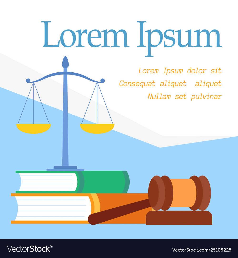 Law Faculty Educational Program Web Banner Vector Image