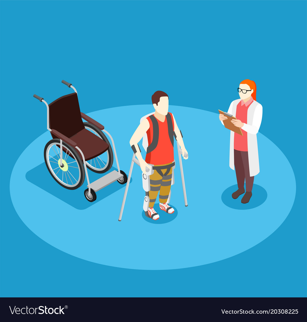 Medical rehabilitation isometric composition