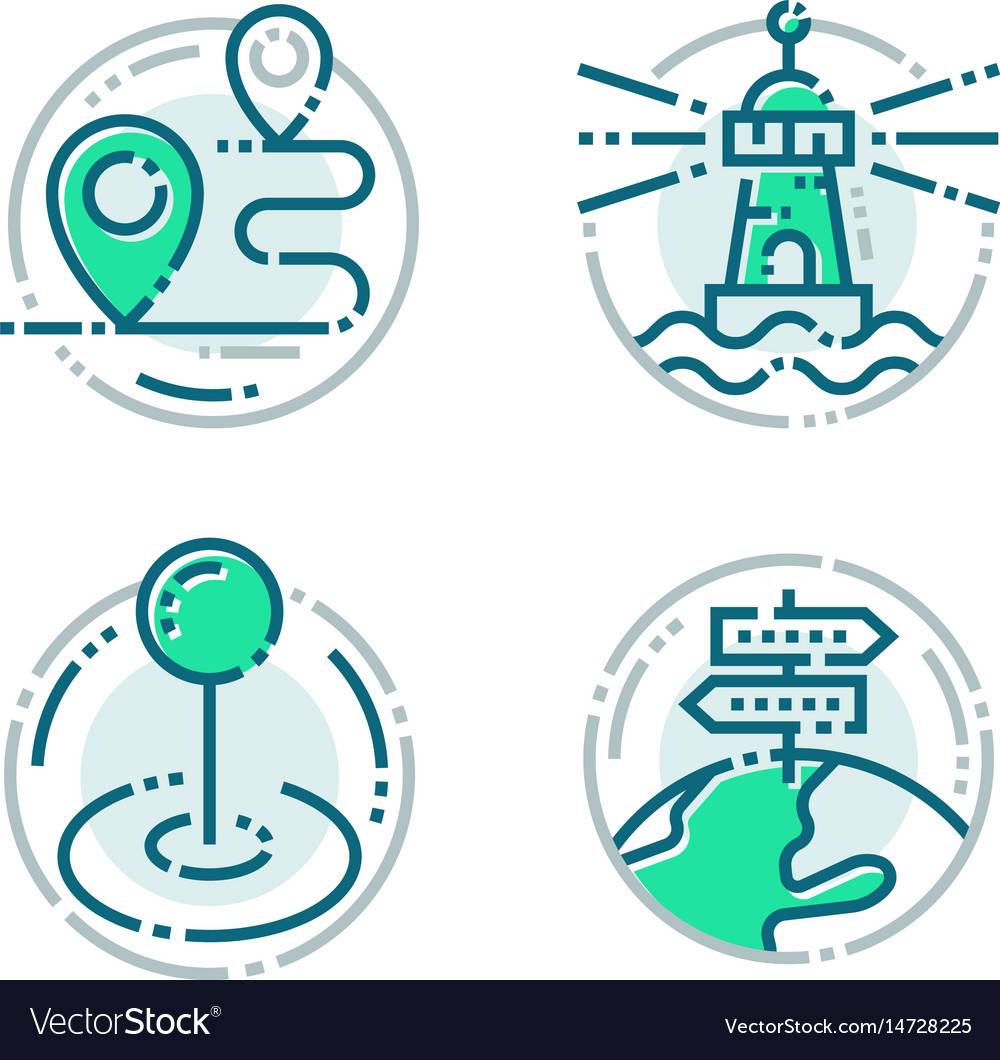 Navigation direction maps sign traffic and more