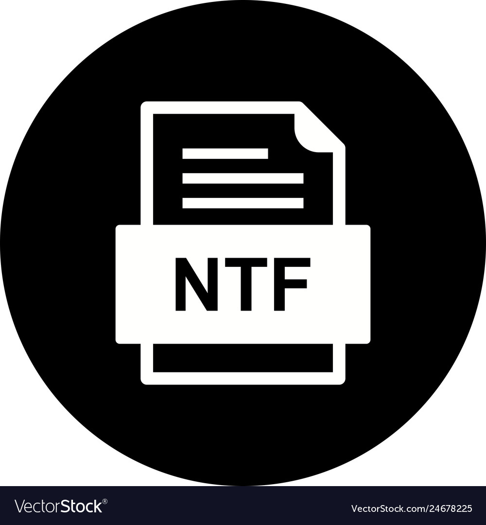 Ntf file document icon