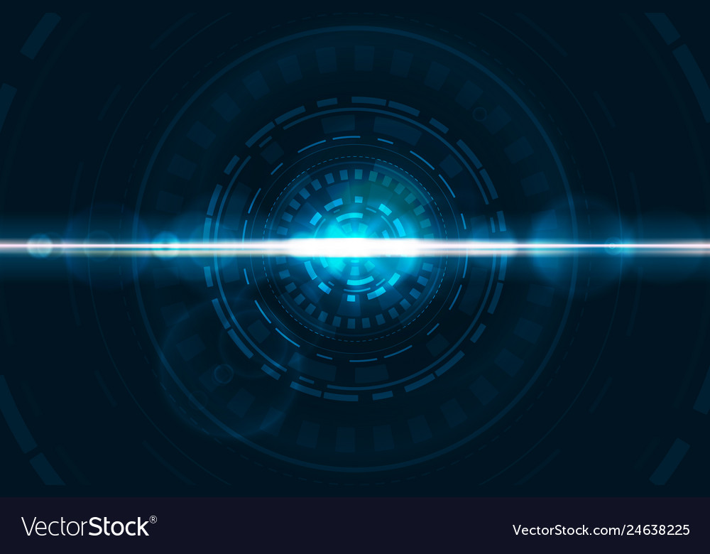 Technology image of interface Vector Image Technology image of interface