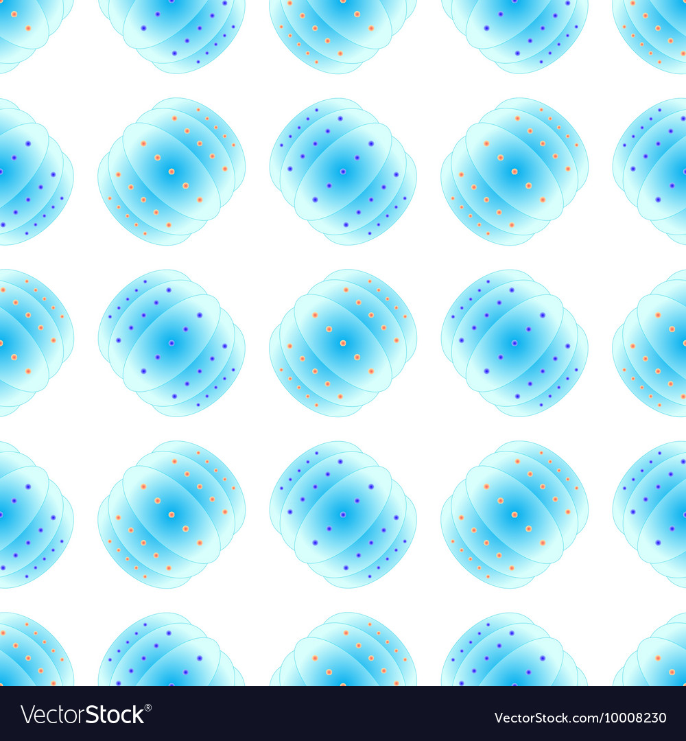 Bubble bump football equipment seamless pattern