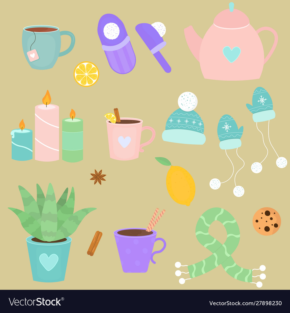 Cute simple set with winter attributes