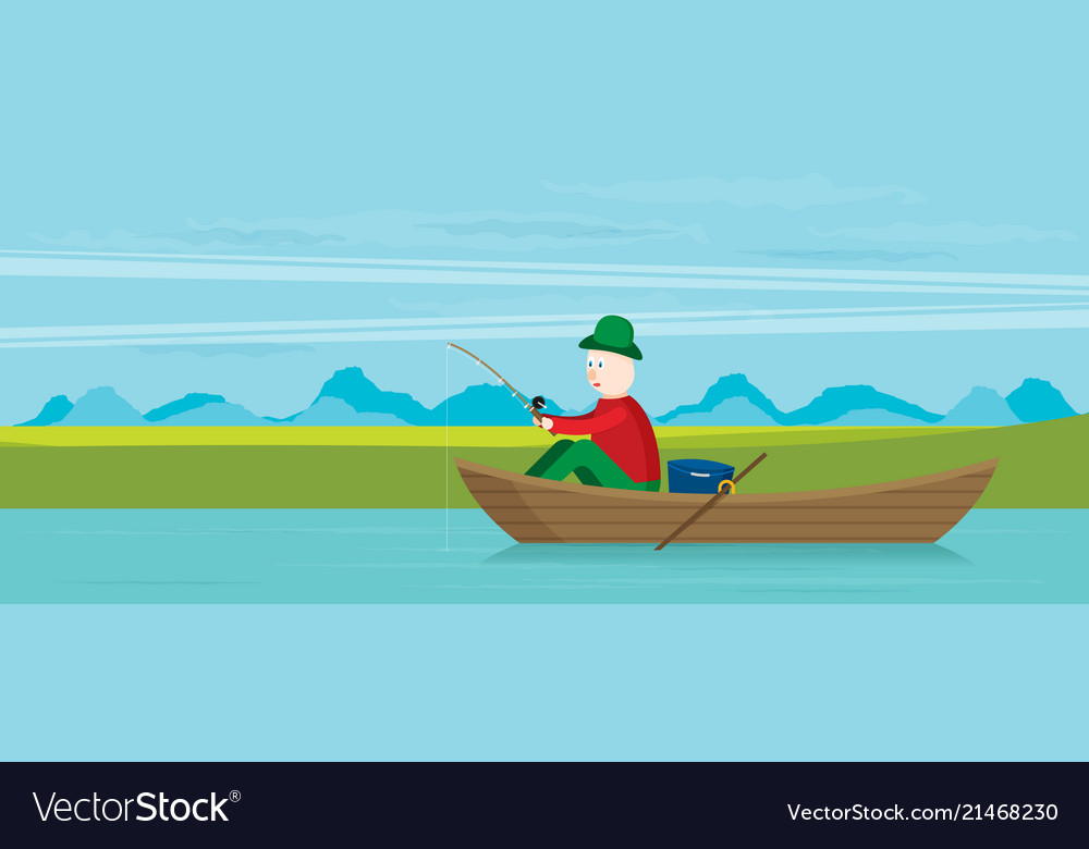 Fishman Royalty Free Vector Image - VectorStock