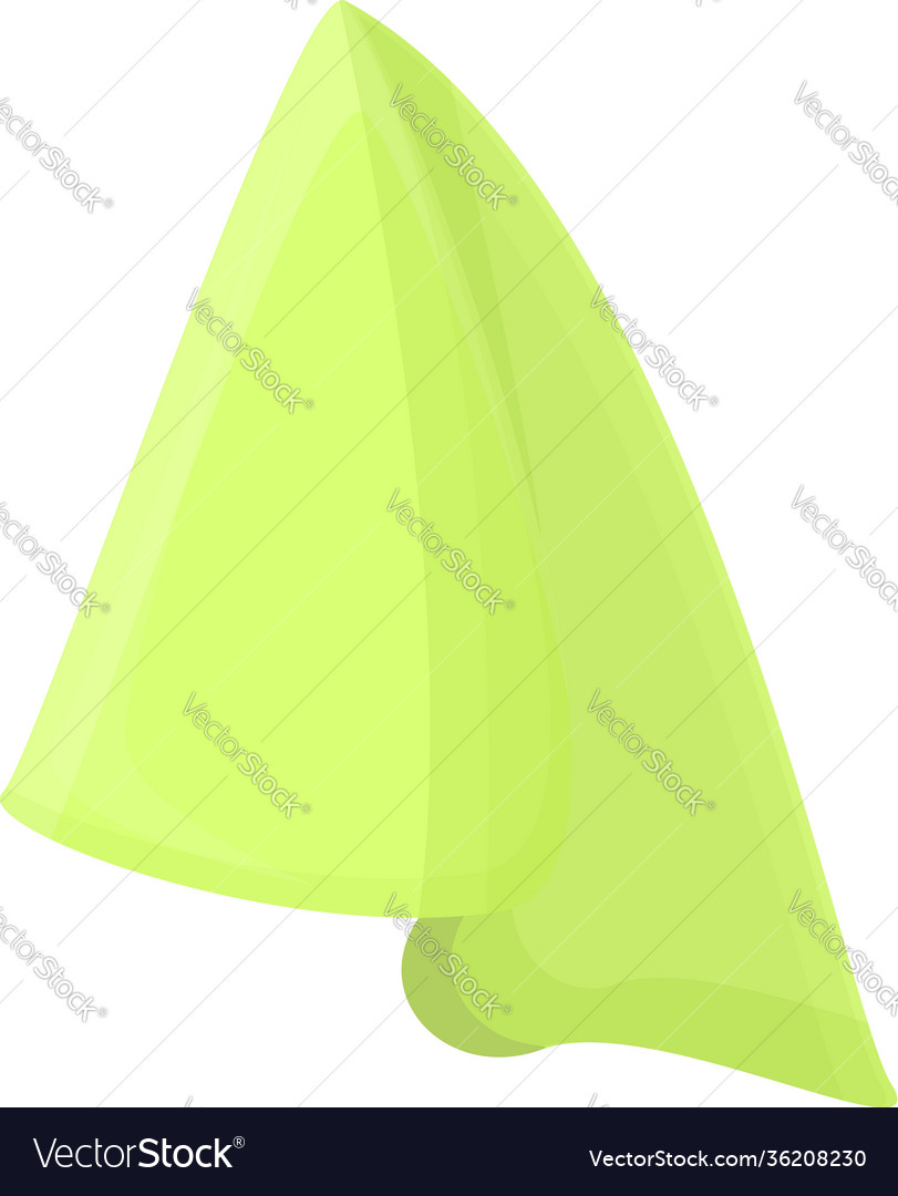 Towel handkerchief icon cartoon style Royalty Free Vector Towel handkerchief icon cartoon style Royalty Free Vector