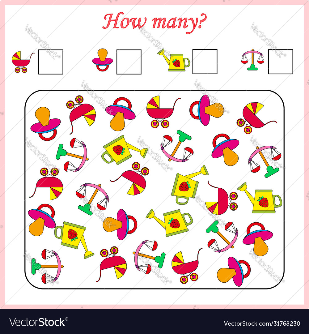 Worksheet mathematical puzzle game learning