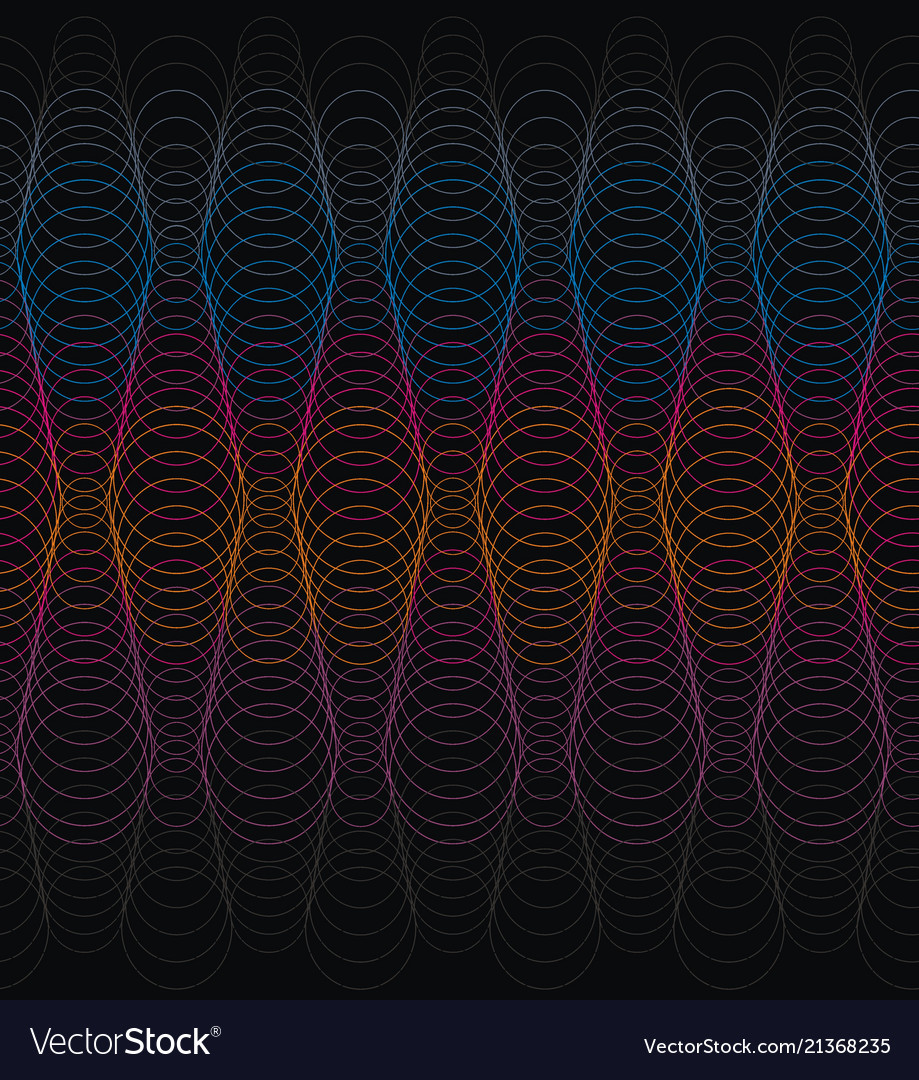 Circular Geometric Abstract Pattern