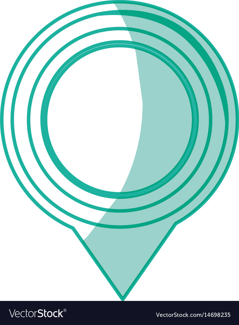 Map pointer symbol