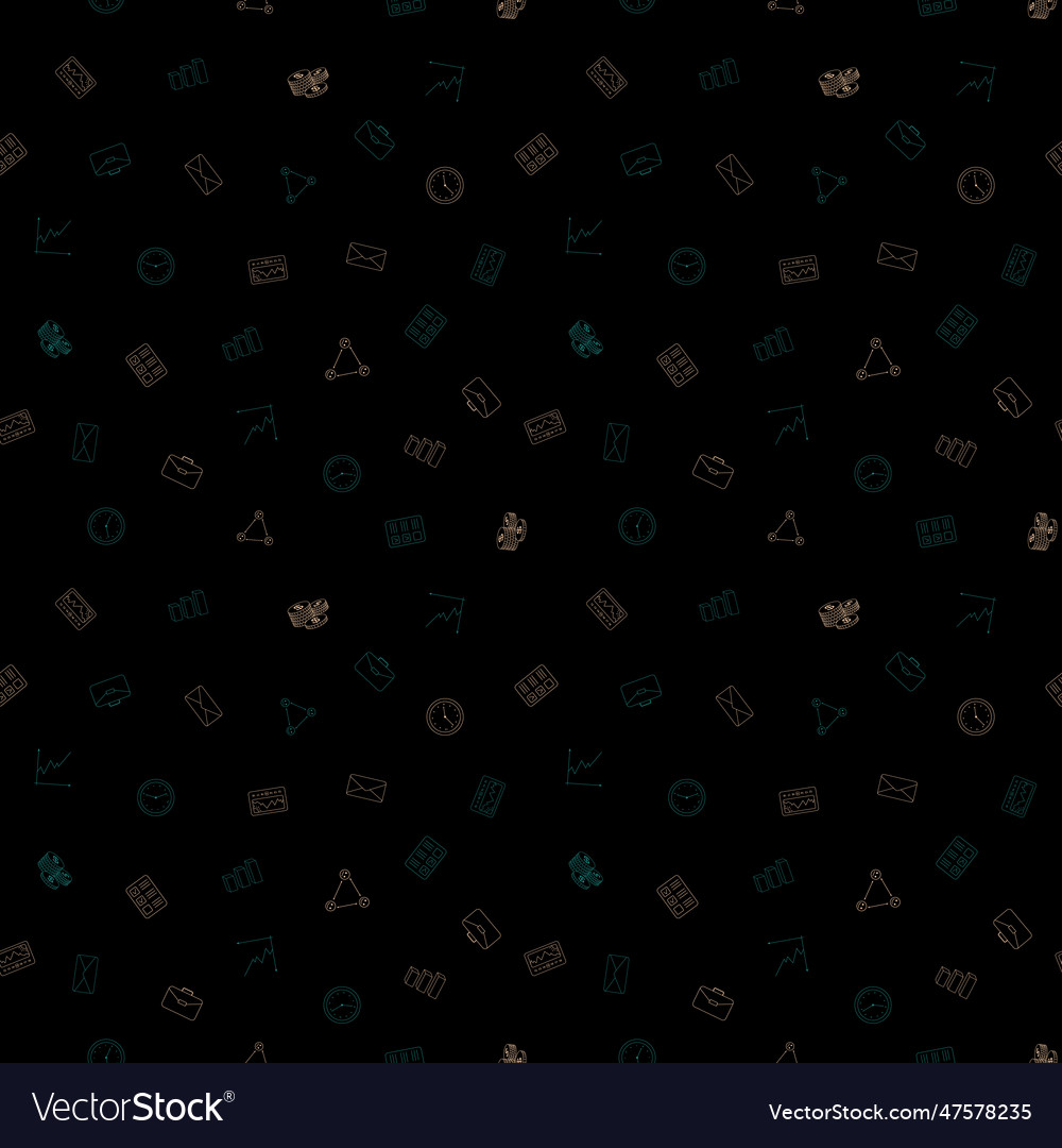 Office business seamless pattern background