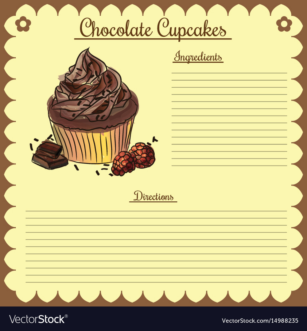 Rezept Schokolade Cupcake