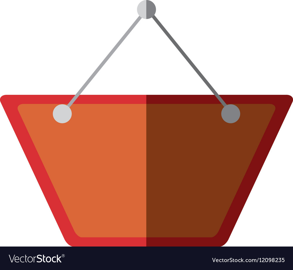 Red card hanging empty color shadow