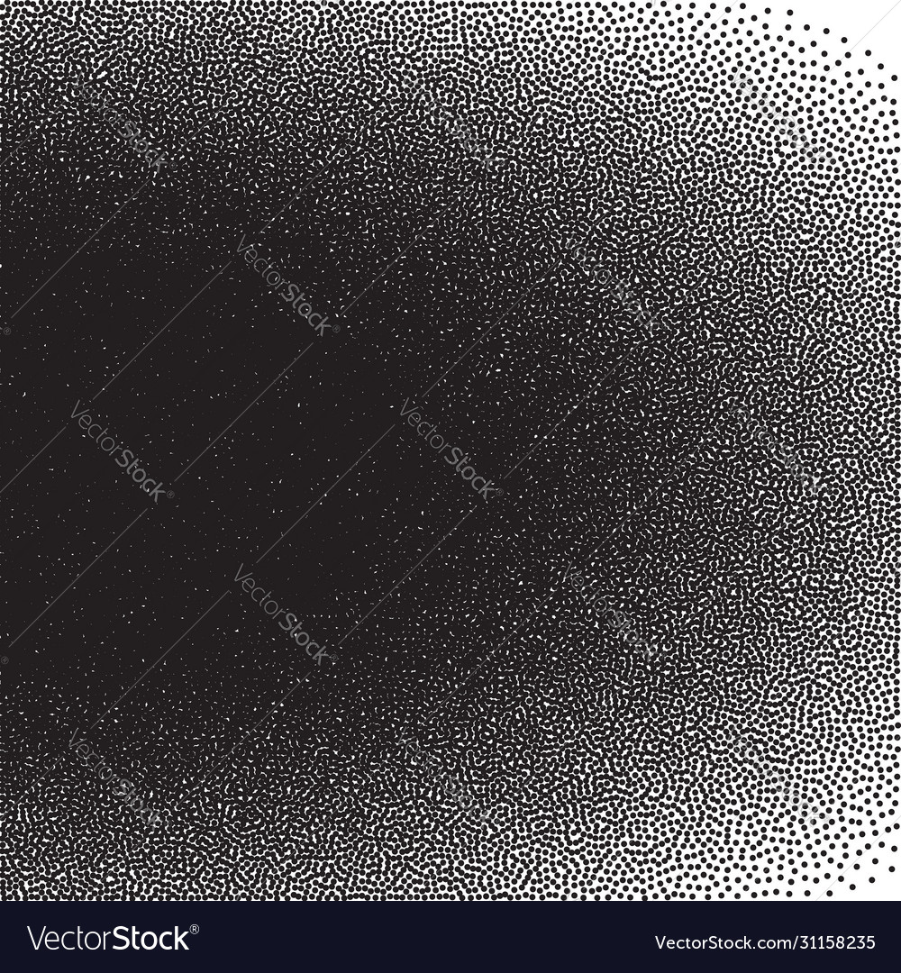 Stochastic raster halftone gradient print vector image Stochastic raster halftone gradient print