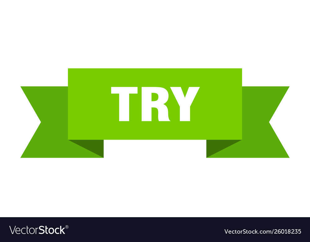 Try Royalty Free Vector Image - VectorStock