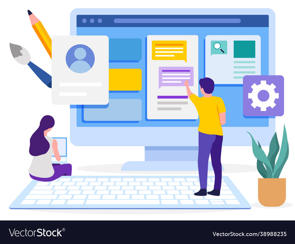 Web template design