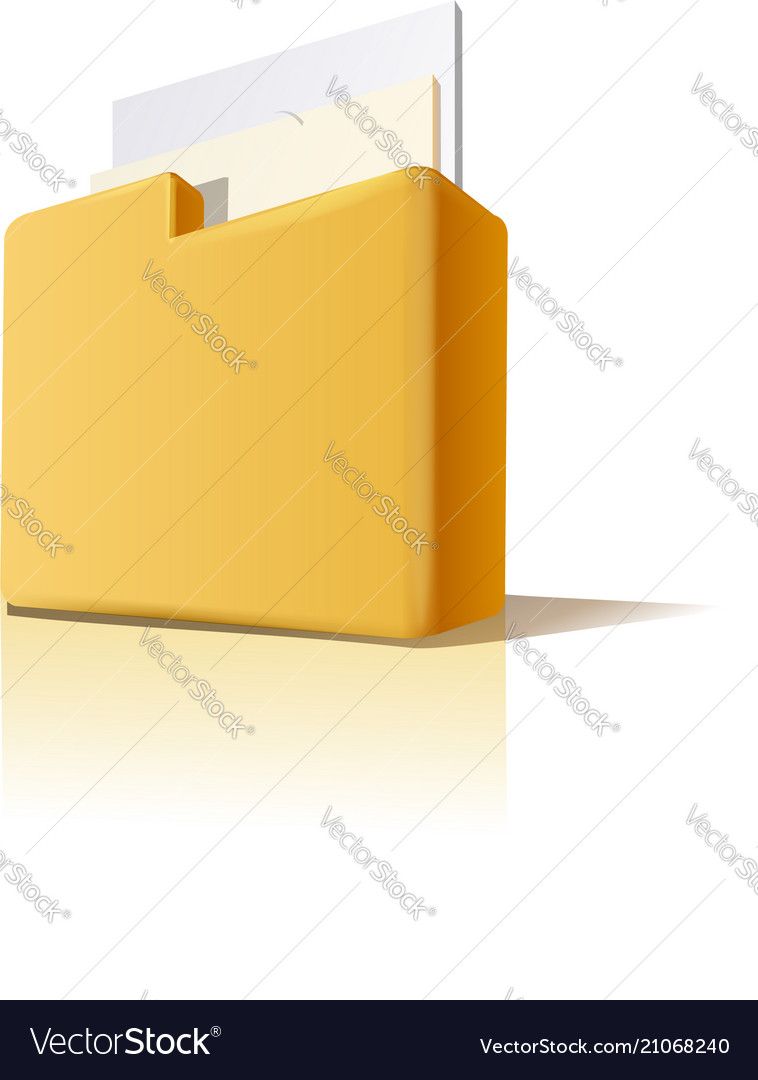 Digital Folder with Documents