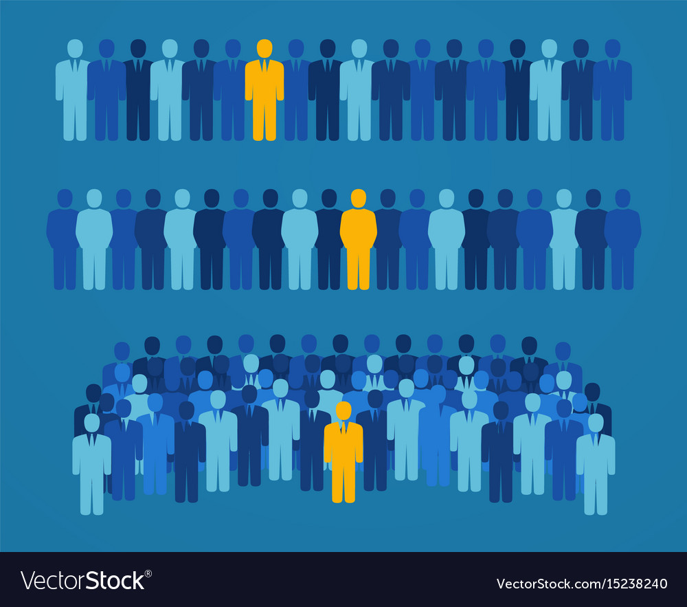 Group of people Royalty Free Vector Image - VectorStock