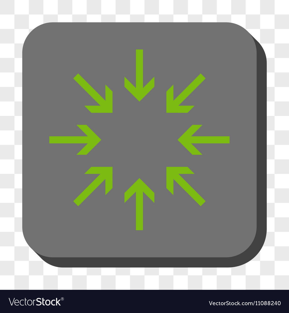 Pressure arrows rounded square button
