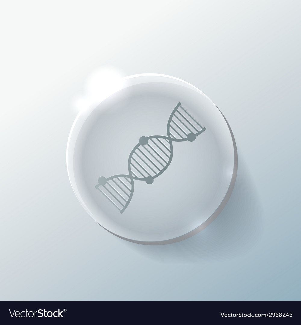 Dna helix medical research character icon