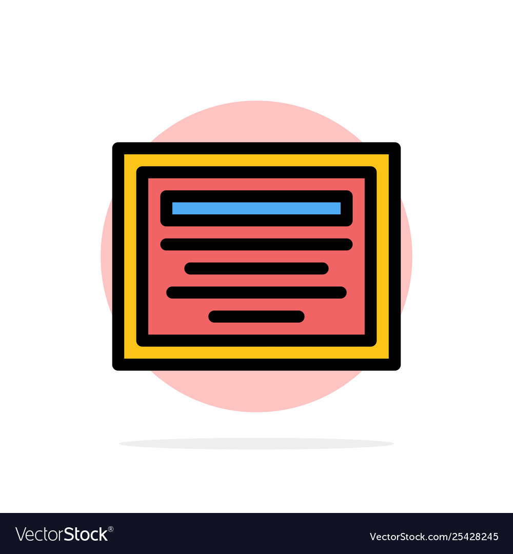 Education file note abstract circle background