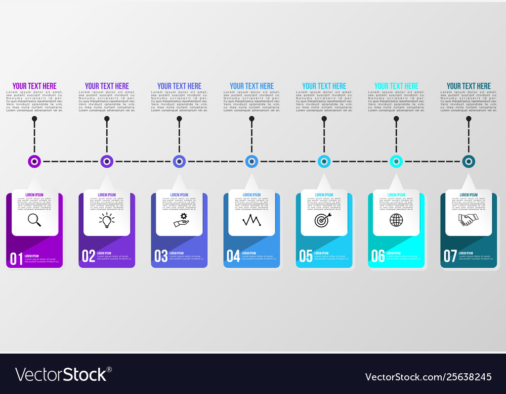 Infographic design template with options steps