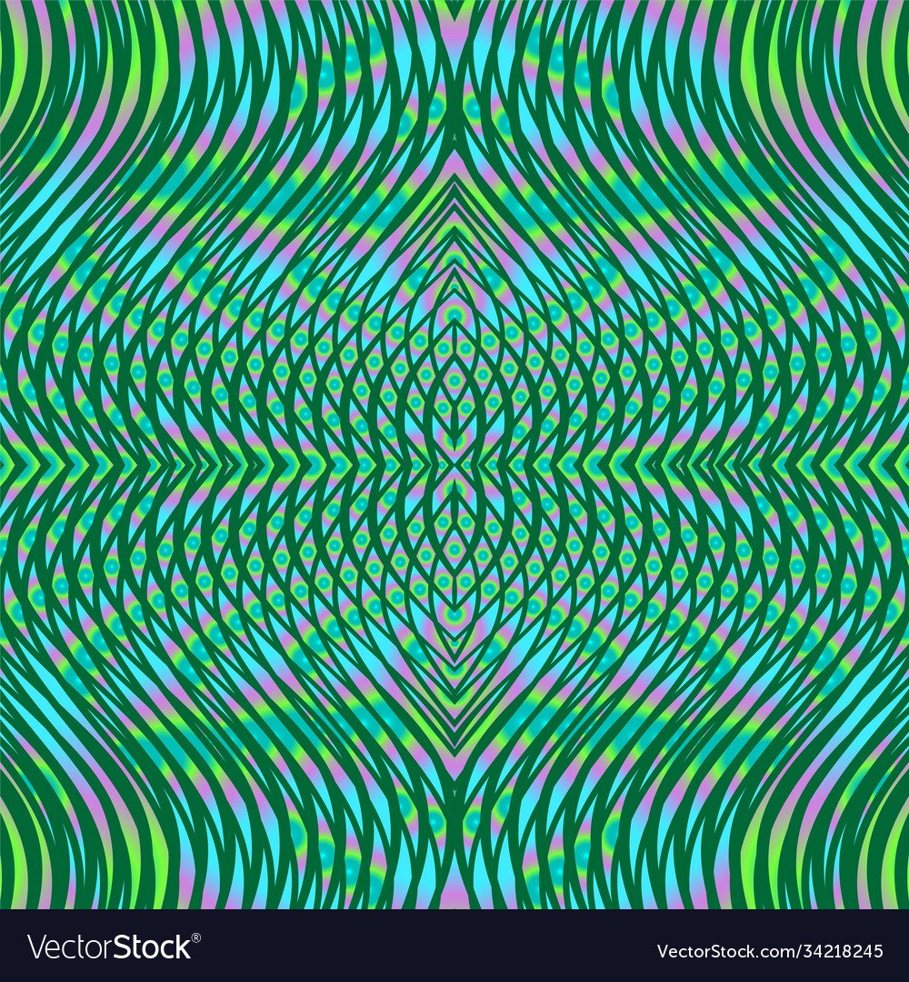Mystical linear abstract background vector image Mystical linear abstract background