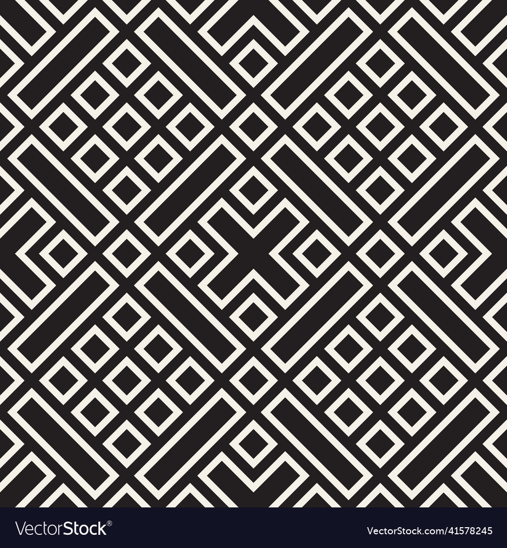 Seamless pattern repeating geometric elements vector image Seamless pattern repeating geometric elements