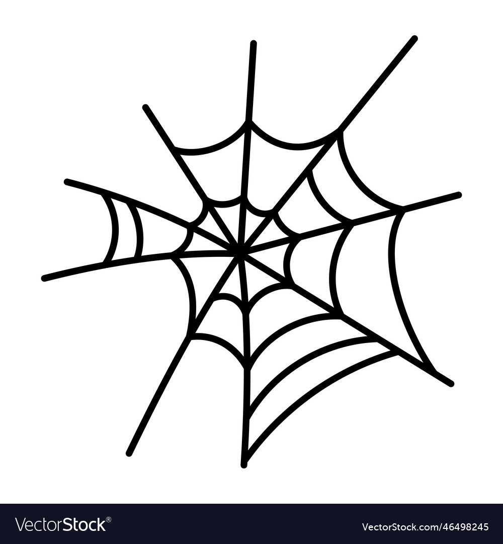 Spider spinnerets Royalty Free Vector Image - VectorStock