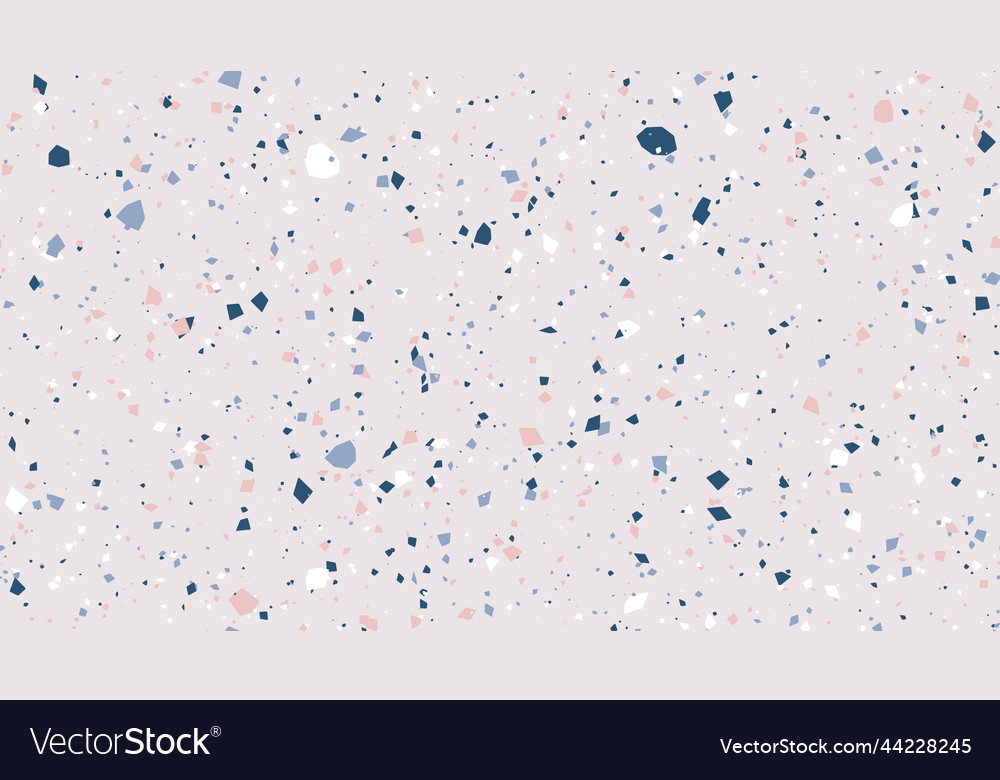 Terrazzo seamless pattern repeating floor texture vector image Terrazzo seamless pattern repeating floor texture