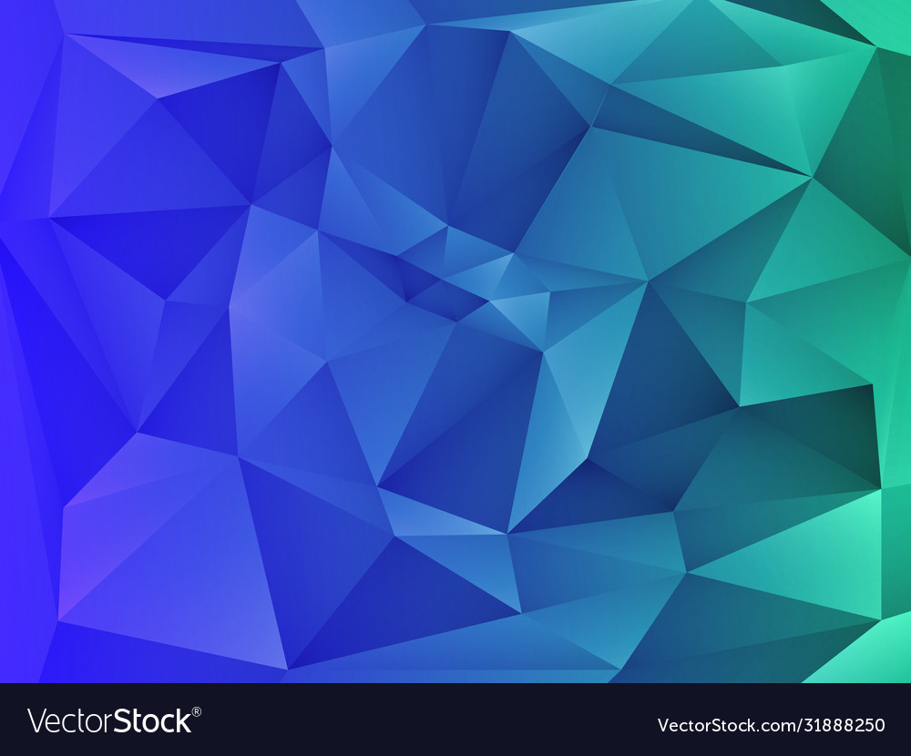 Abstract white background with triangular polygons
