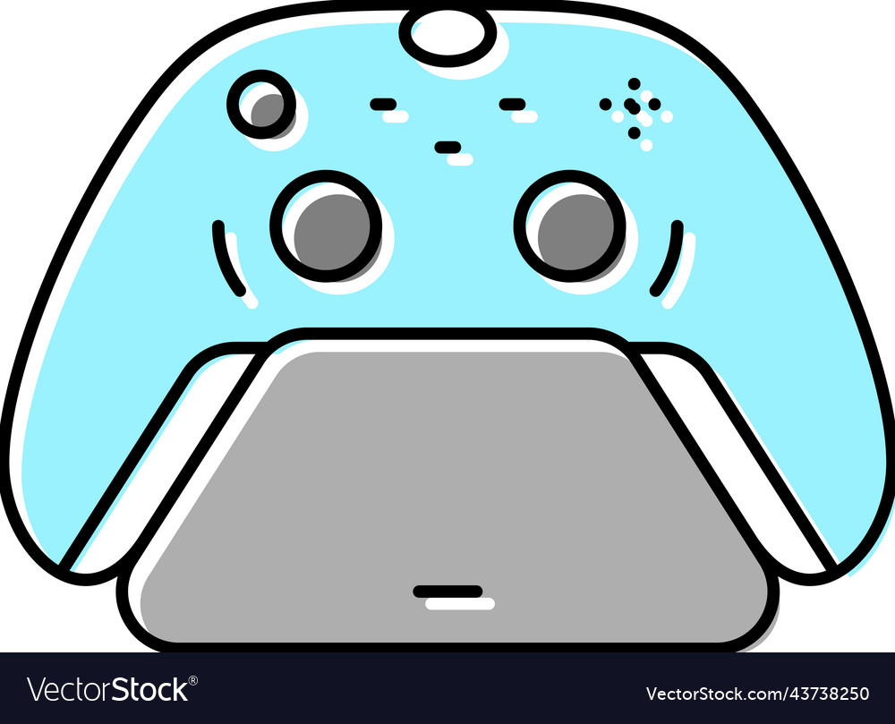 Controller stand color icon vector image Controller stand color icon