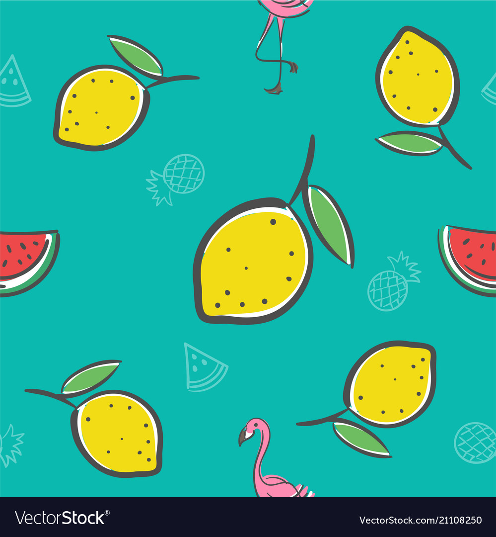 Fruits seamless pattern background format
