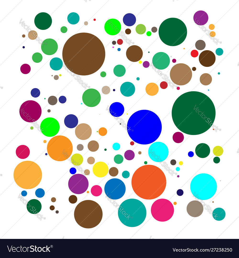 Random dots circles pattern pontillist screntone vector image Random dots circles pattern pontillist screntone