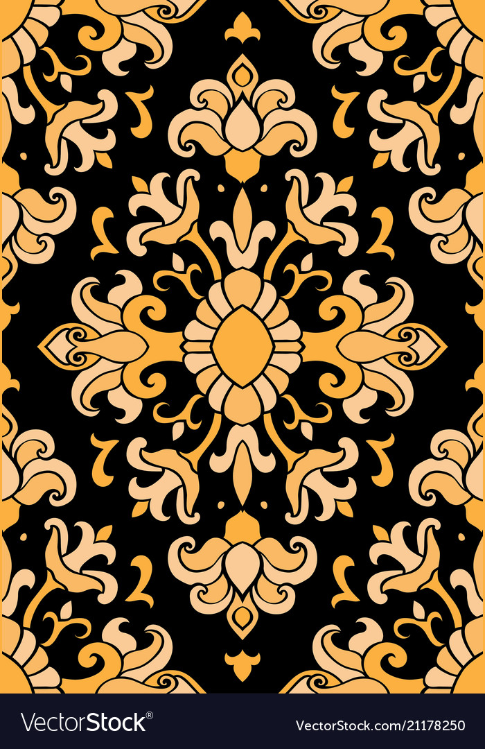 Yellow and black pattern