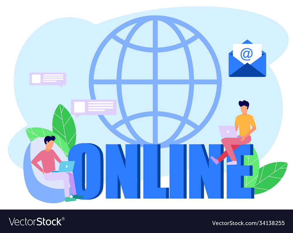 Graphic cartoon character online Royalty Free Vector Image