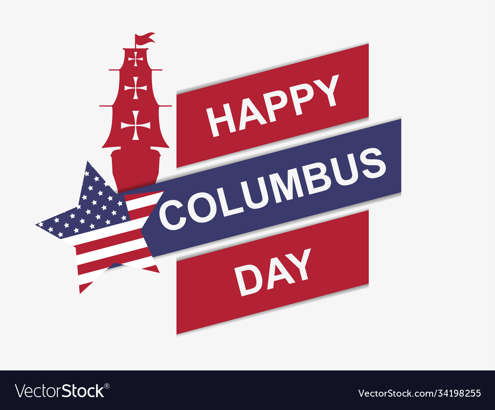 Happy Columbus Tagesentdecker america Segeln