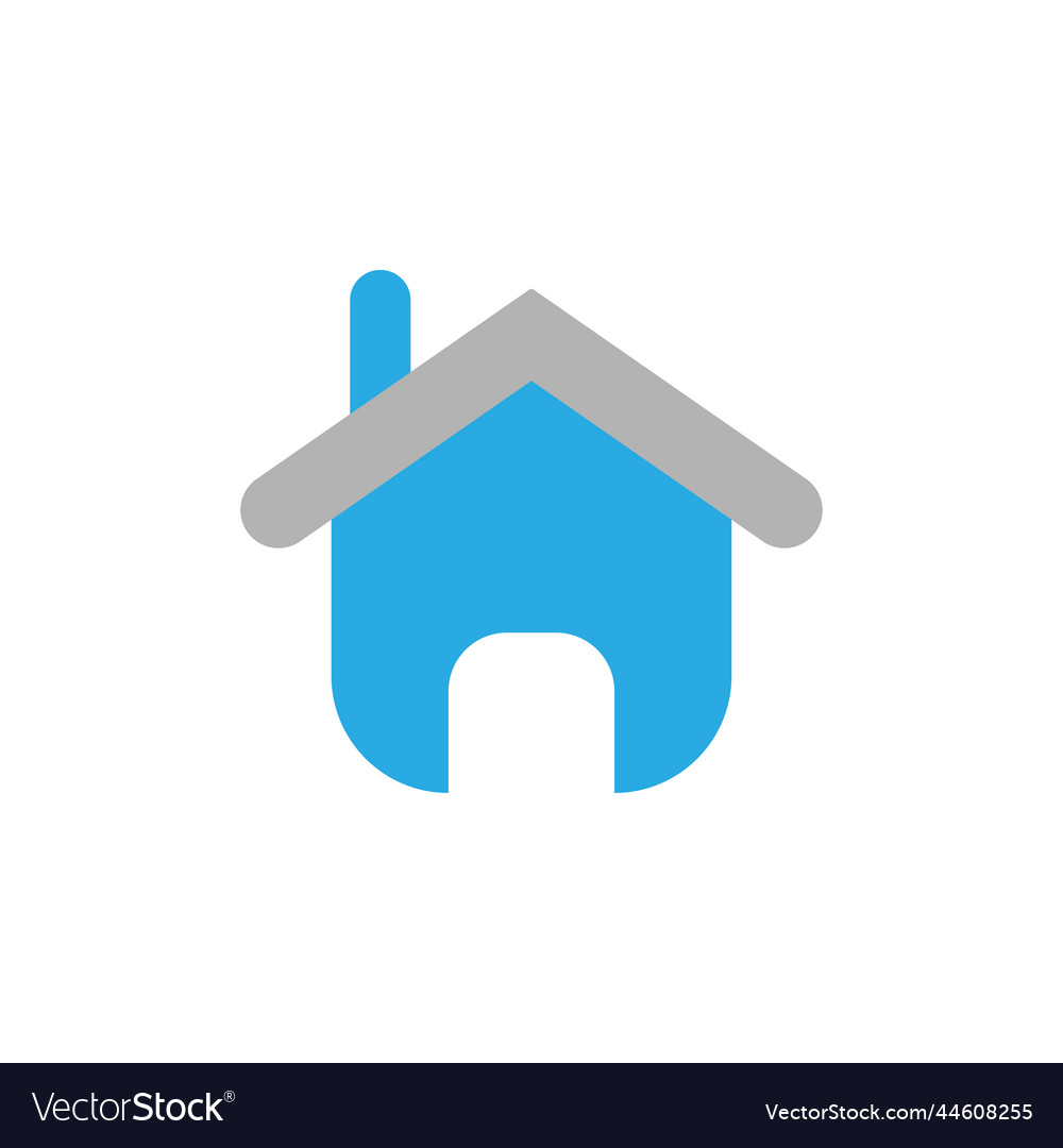 House icon logo design template Royalty Free Vector Image