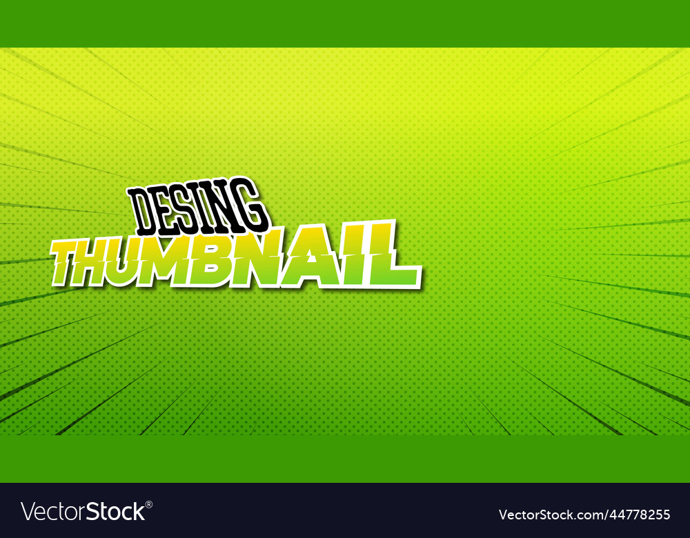 Modern design thumbnail background template