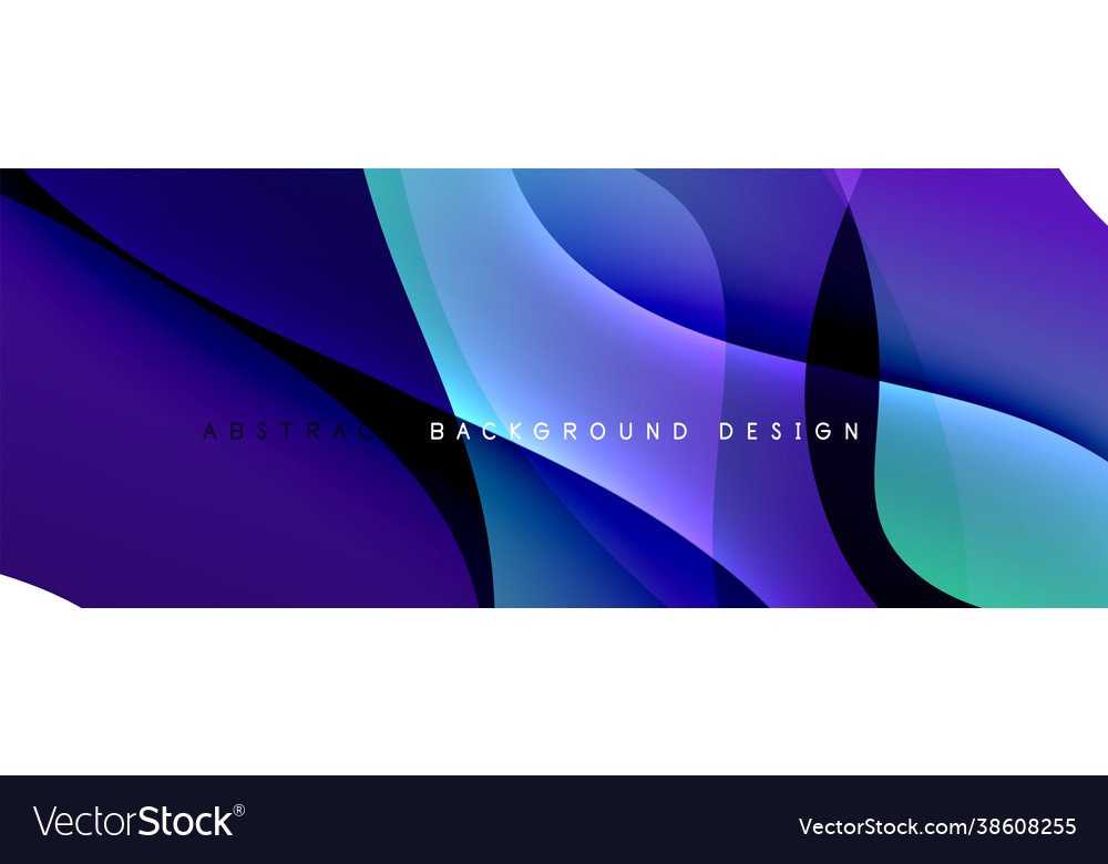 Trendy simple fluid color gradient abstract