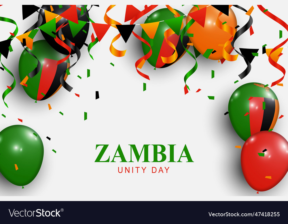 Zambia unity day background