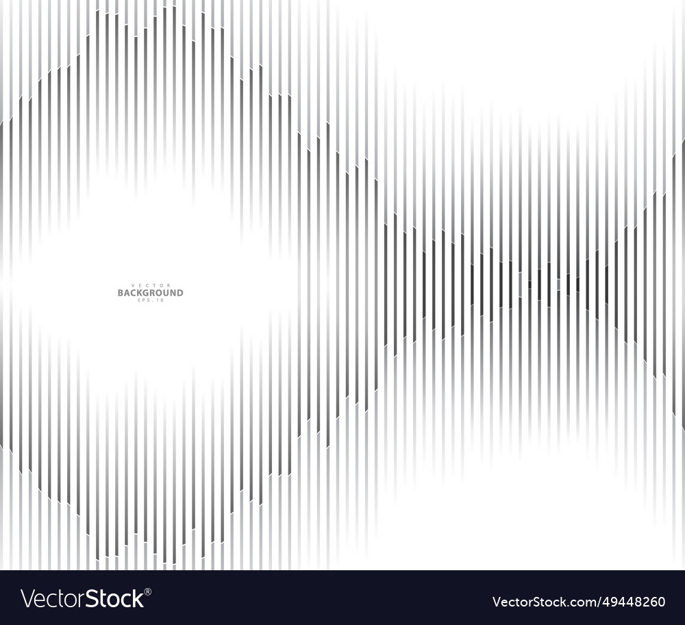 Abstract grey white waves and lines pattern vector image Abstract grey white waves and lines pattern
