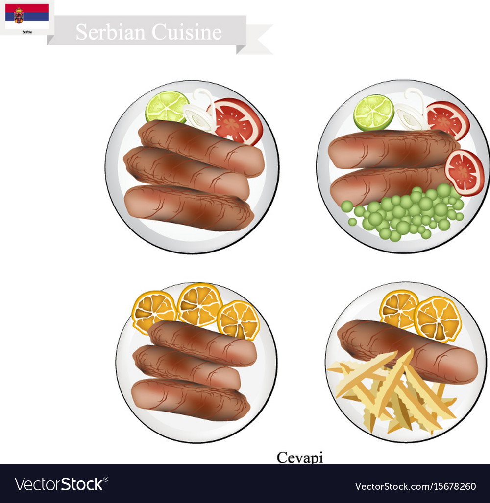 Cevapi or cevapcici the national dish of serbia