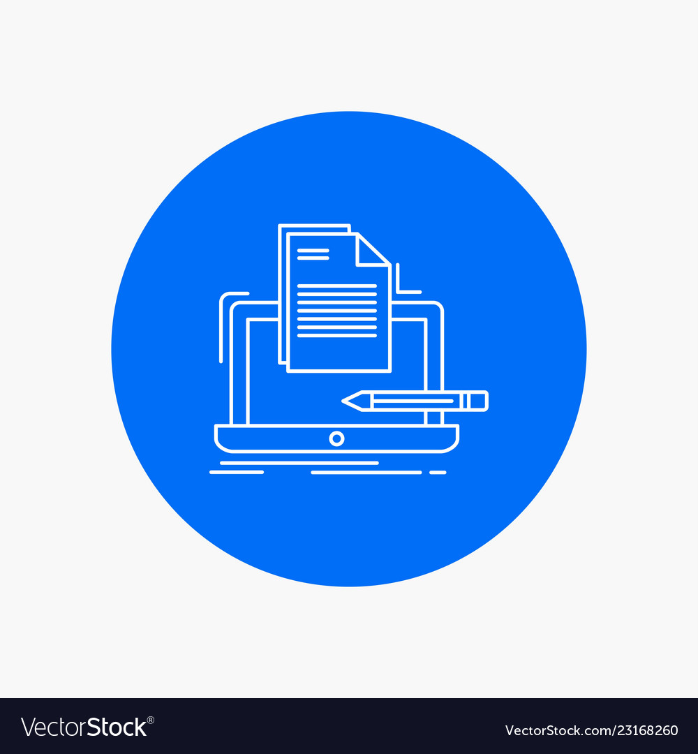 Coder Codierung Computerliste Papier weiße Linie Symbol vector image Coder Codierung Computerliste Papier weiße Linie Symbol