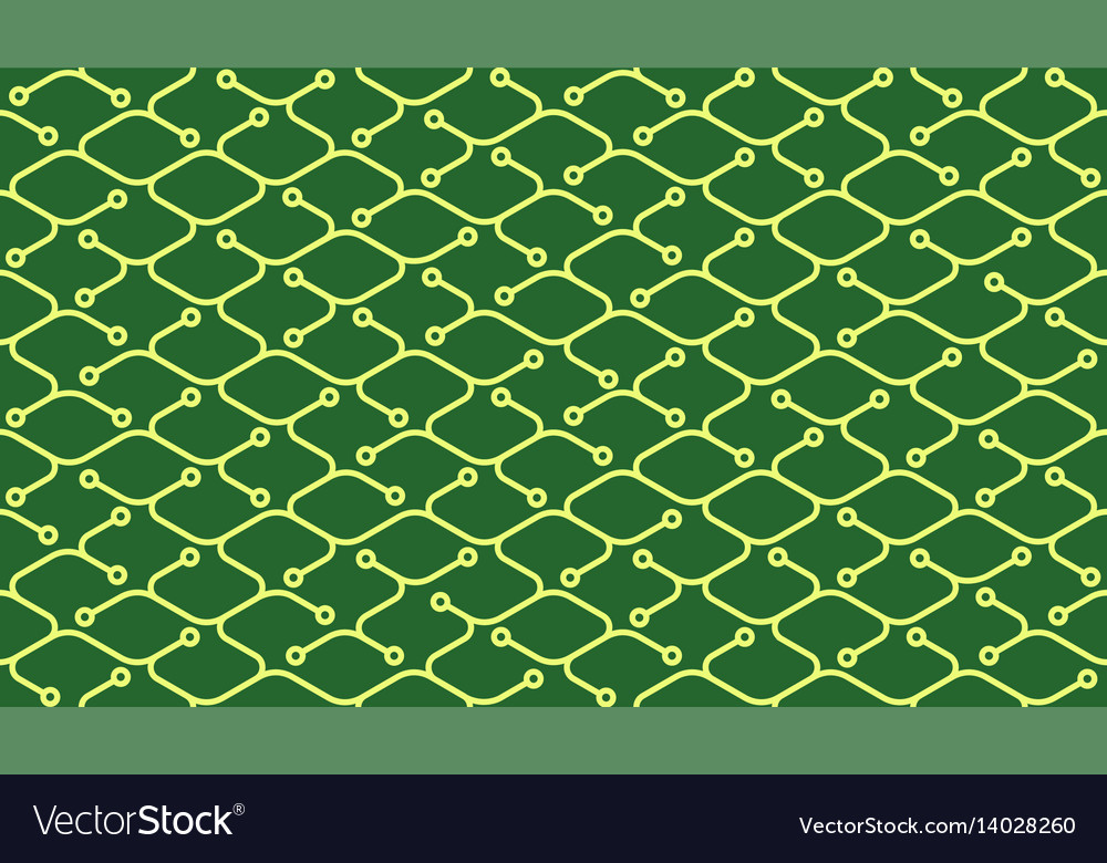 Isometric seamless pattern net lines background